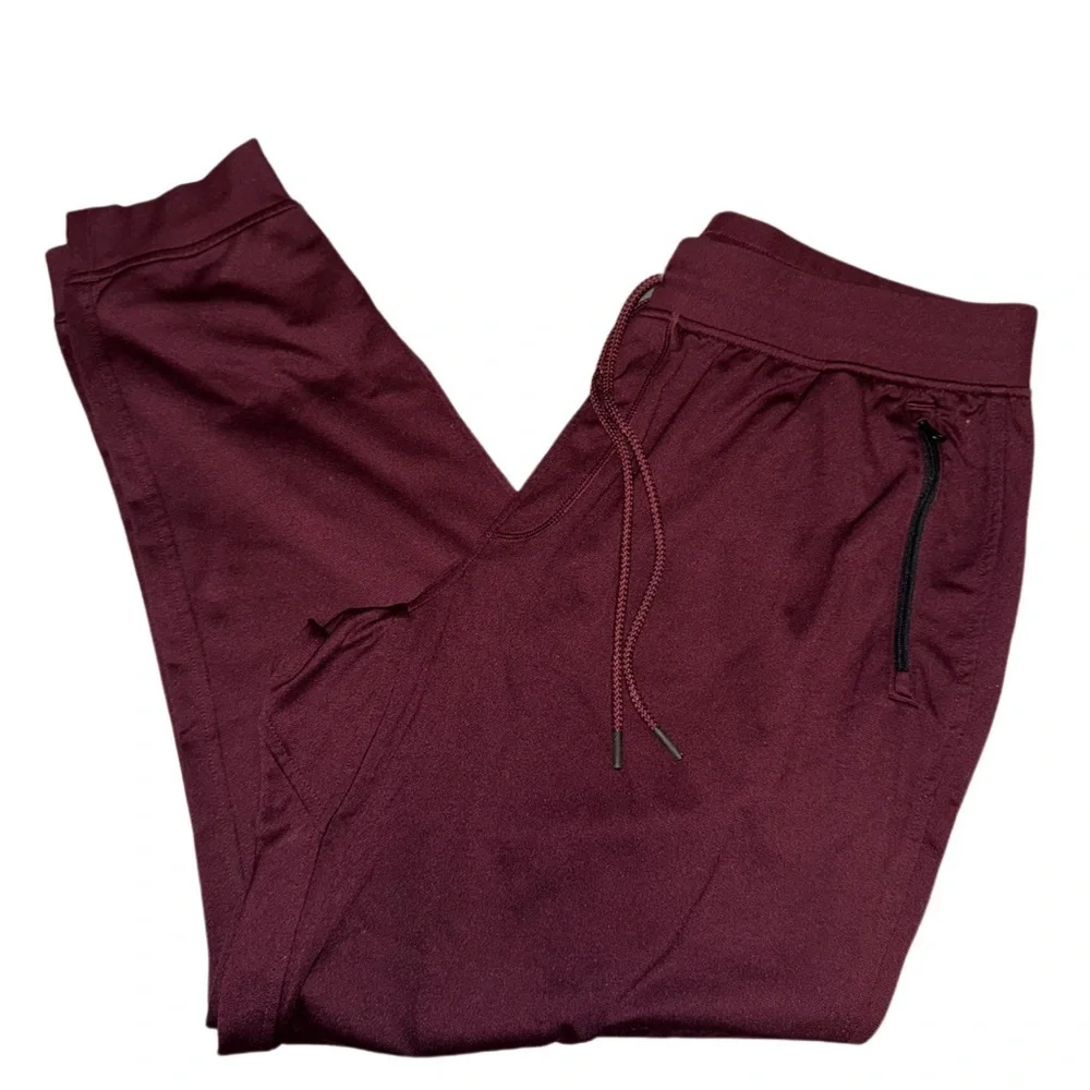 Under Armour Burgundy Joggers Sweatpants Men’s Size Extra Large